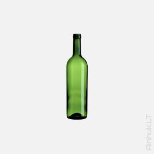 Butelka do wina 750ml. w kolorze zielonym. ( 8szt.)