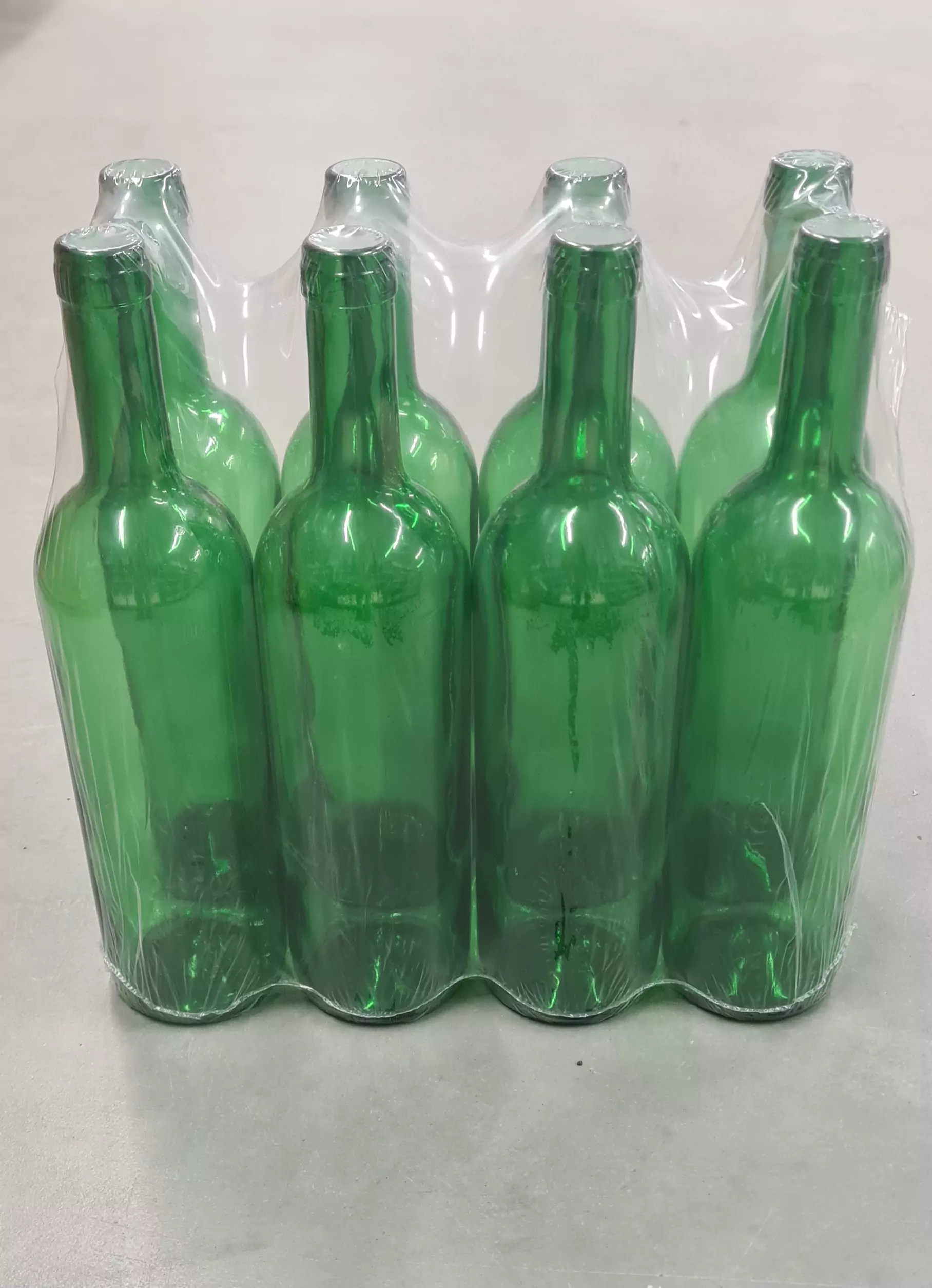 Butelis vynui 750ml. žalios spalvos. ( 8vnt.) - Изображение 2
