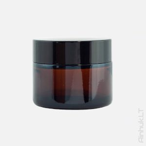 Brown glass jar 50ml.