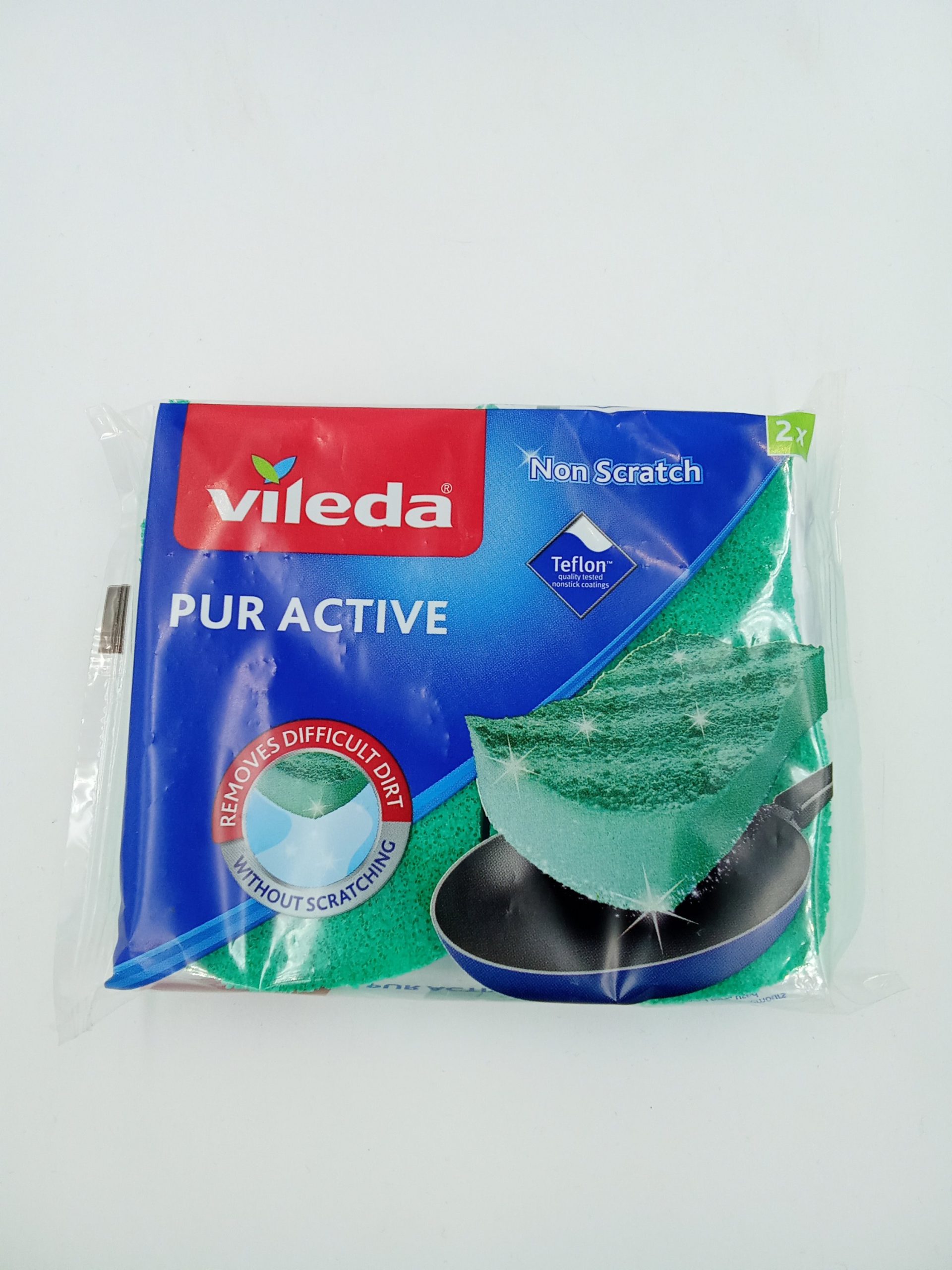 Vileda kempinė PUR active, 2 vnt. - Изображение 2