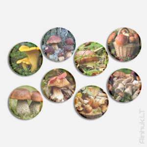 Screw-on lids in assorted designs 66mm - 2