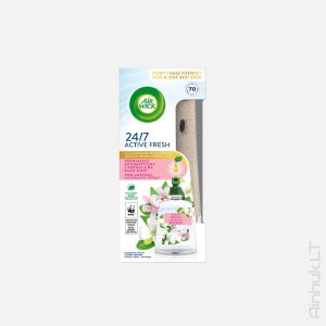 AIR WICK Spring Breeze & Island Vanilla automatic non-aerosol air freshener with dispenser, 228ml