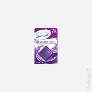 Блок для унитаза KOLORADO VIOLET LAVENDER,  45 г.