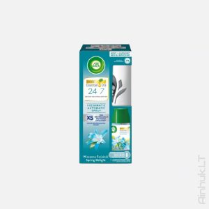 AIR WICK SPRING DELIGHT automatic air freshener with dispenser, 250ml.