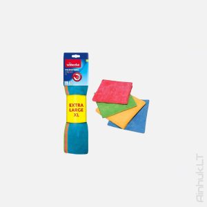 Ściereczki z mikrofibry Vileda Colors XL , 4 szt.
