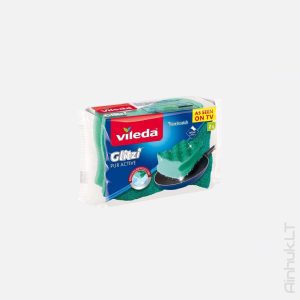 Vileda Glitzi Pur Active sponge, 2 pcs.