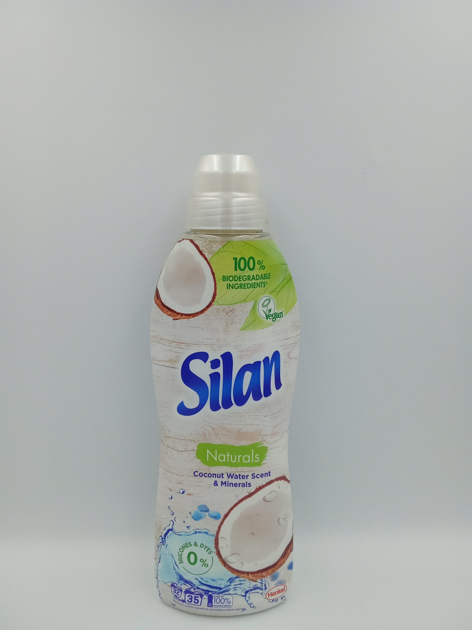 Skalbinių minkštiklis Silan Coconut Water Scent& Minerals, 770ml. - Image 2