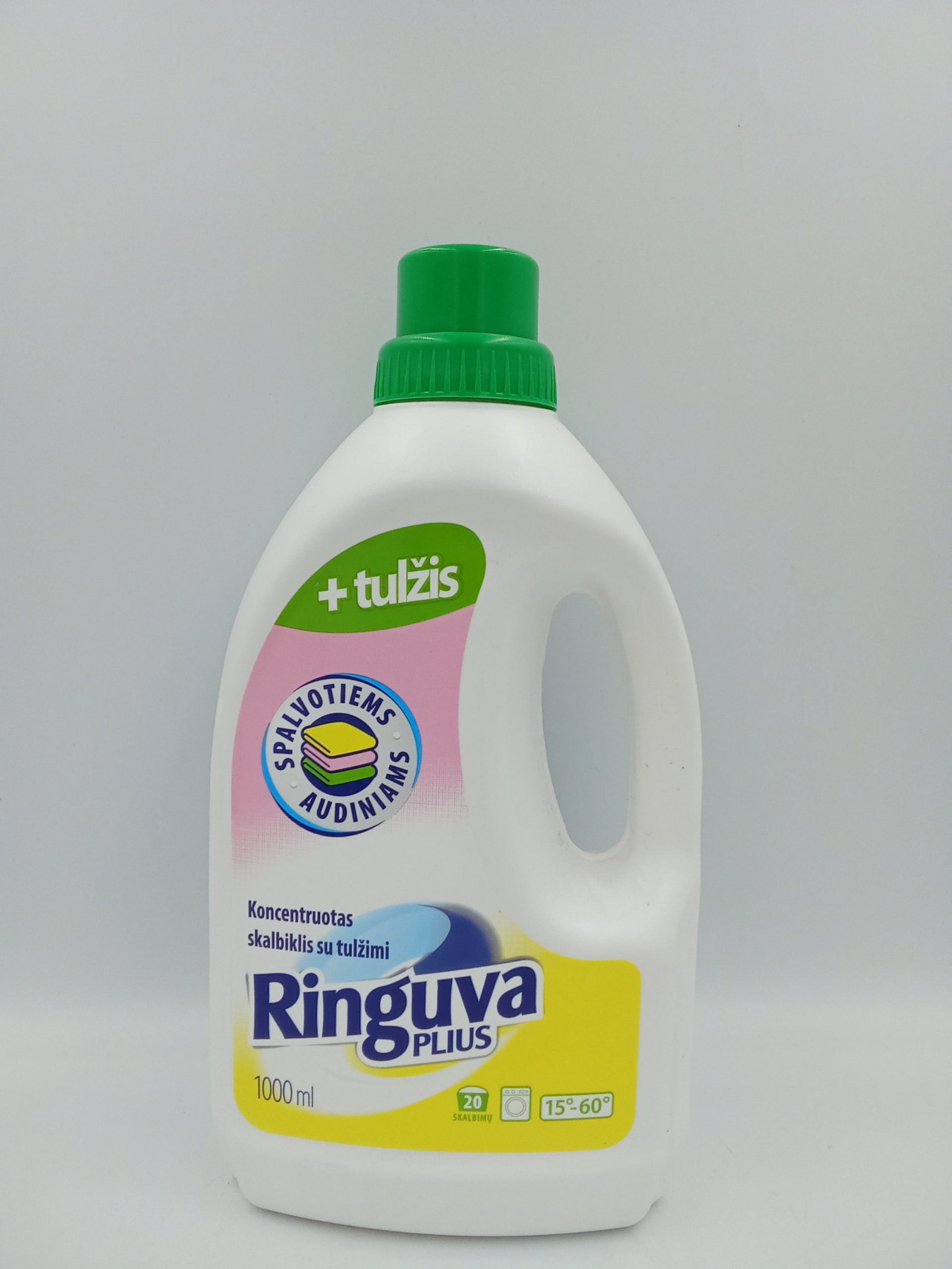 Płyn do prania tkanin kolorowych RINGUVA PLIUS, 1L. - Obraz 2