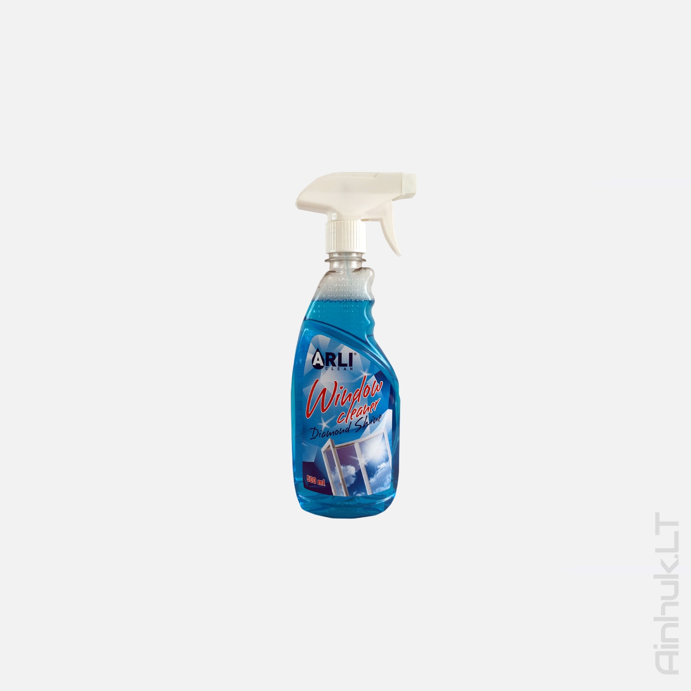 Langų ir stiklų valiklis ARLI CLEAN, 500ml.