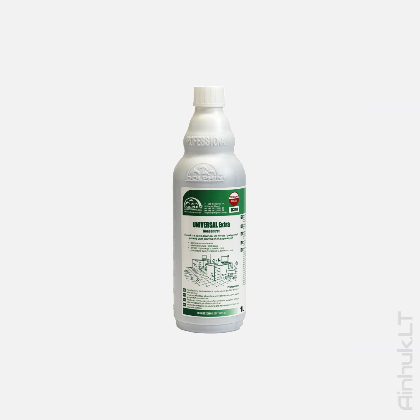 Paviršių valiklis Dolphin Universal Extra 1L -D310