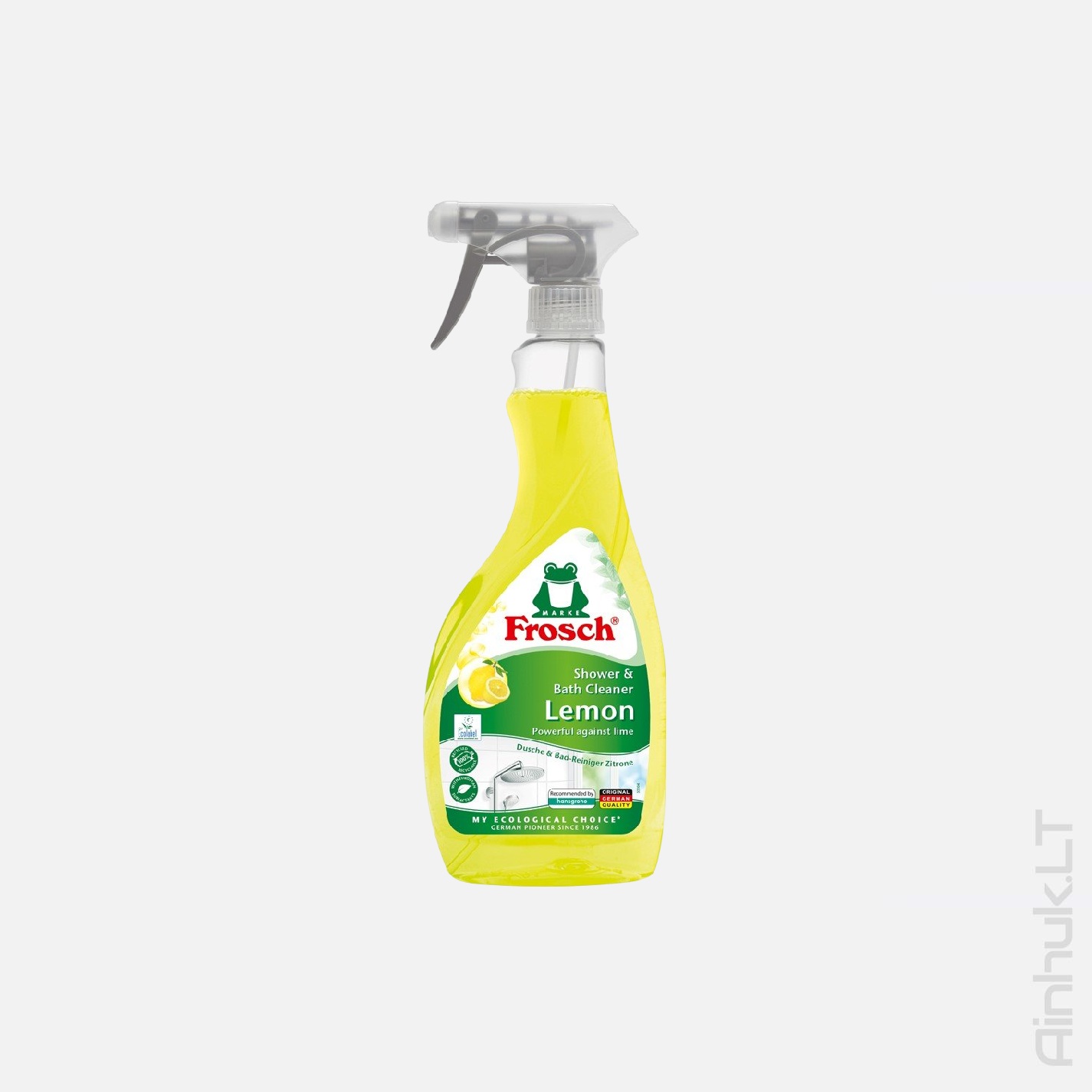 Dušo ir vonios valiklis Frosch citrinų kvapo, 500ml