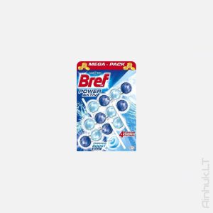 Kostka do WC BREF POWER AKTIV Ocean, 3x50g.