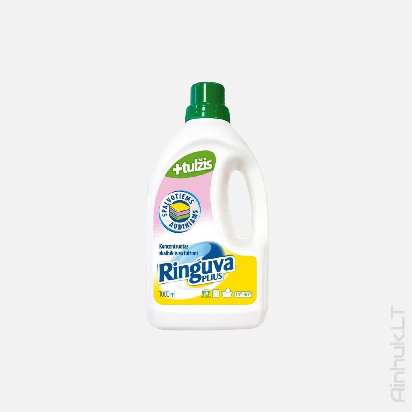 Płyn do prania tkanin kolorowych RINGUVA PLIUS, 1L.