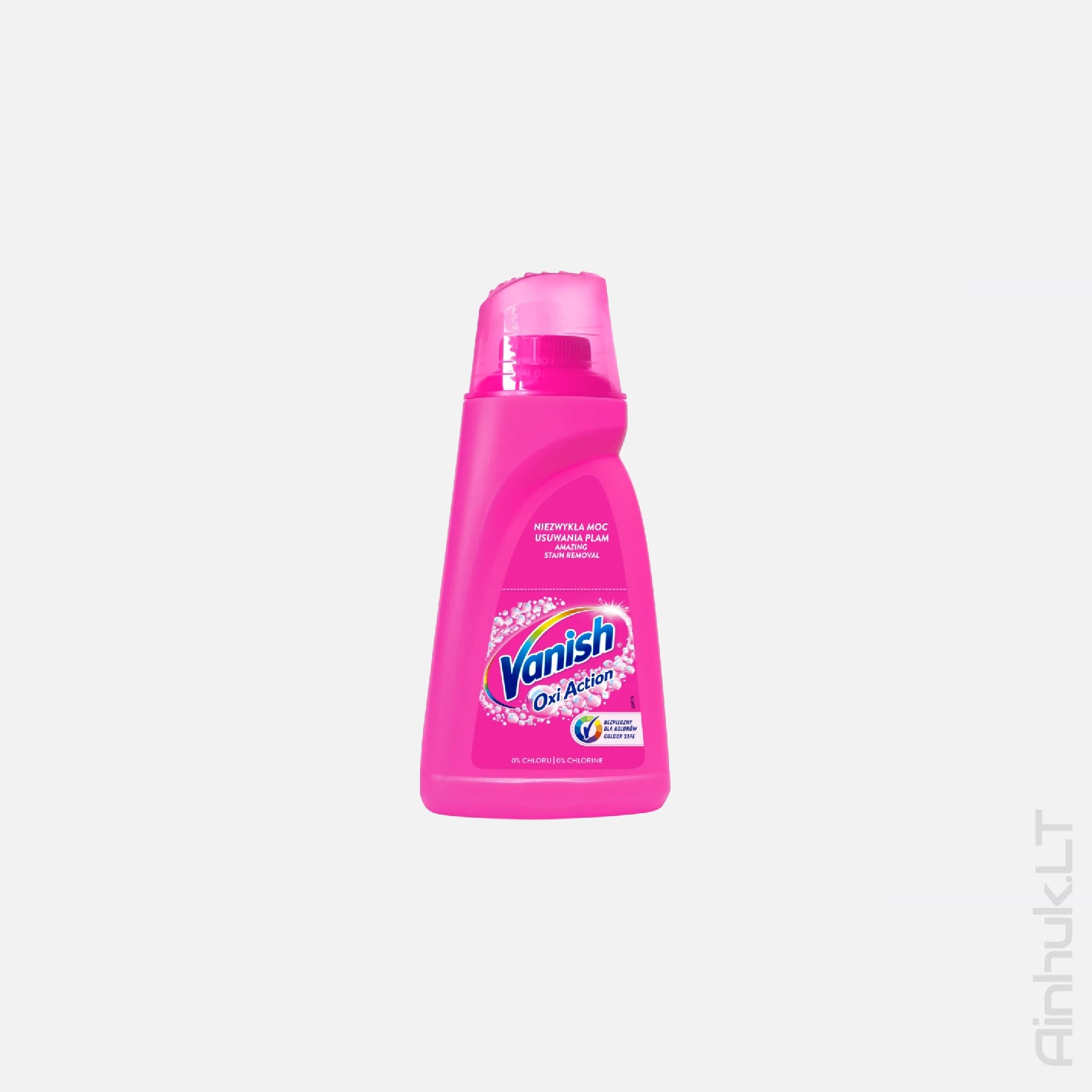 Dėmių valiklis VANISH OXI ACTION PINK, 1L