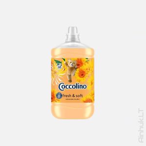 COCCOLINO Orange Rush audinių minkštiklis, 1700ml.