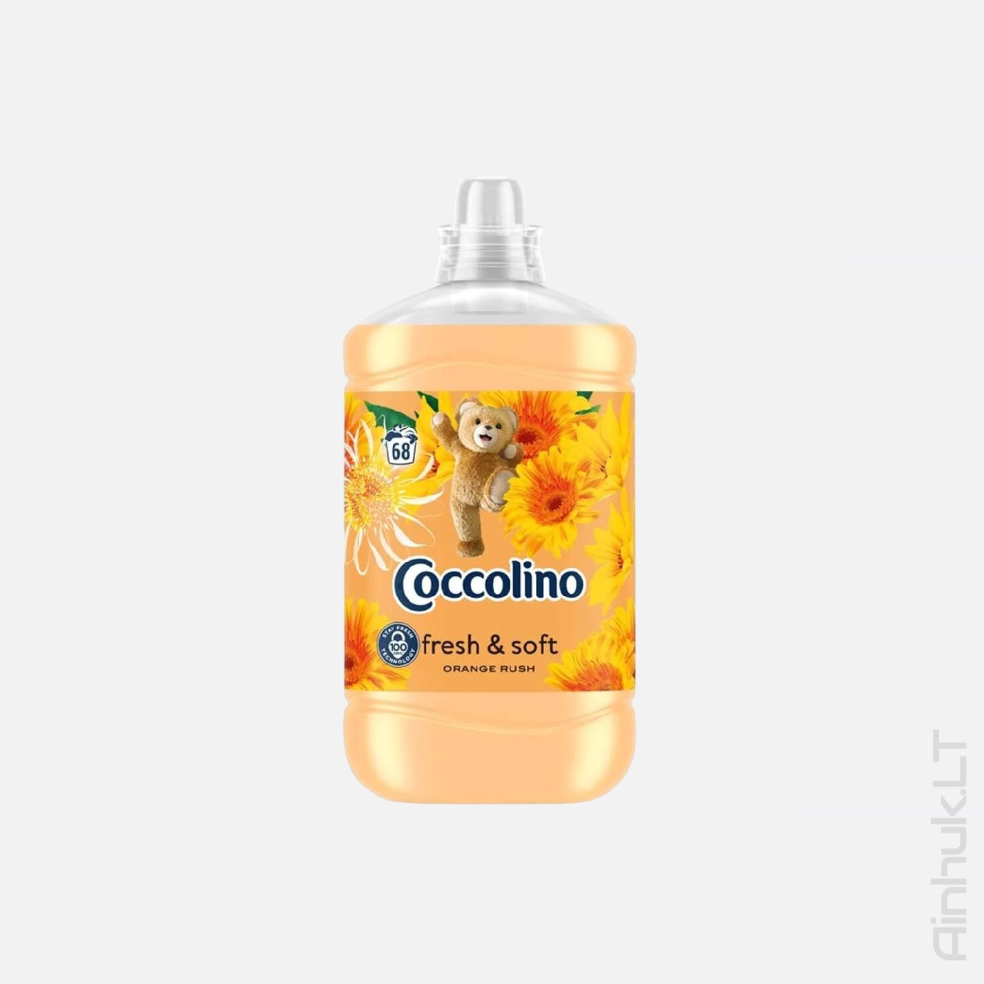 COCCOLINO Orange Rush audinių minkštiklis, 1700ml.