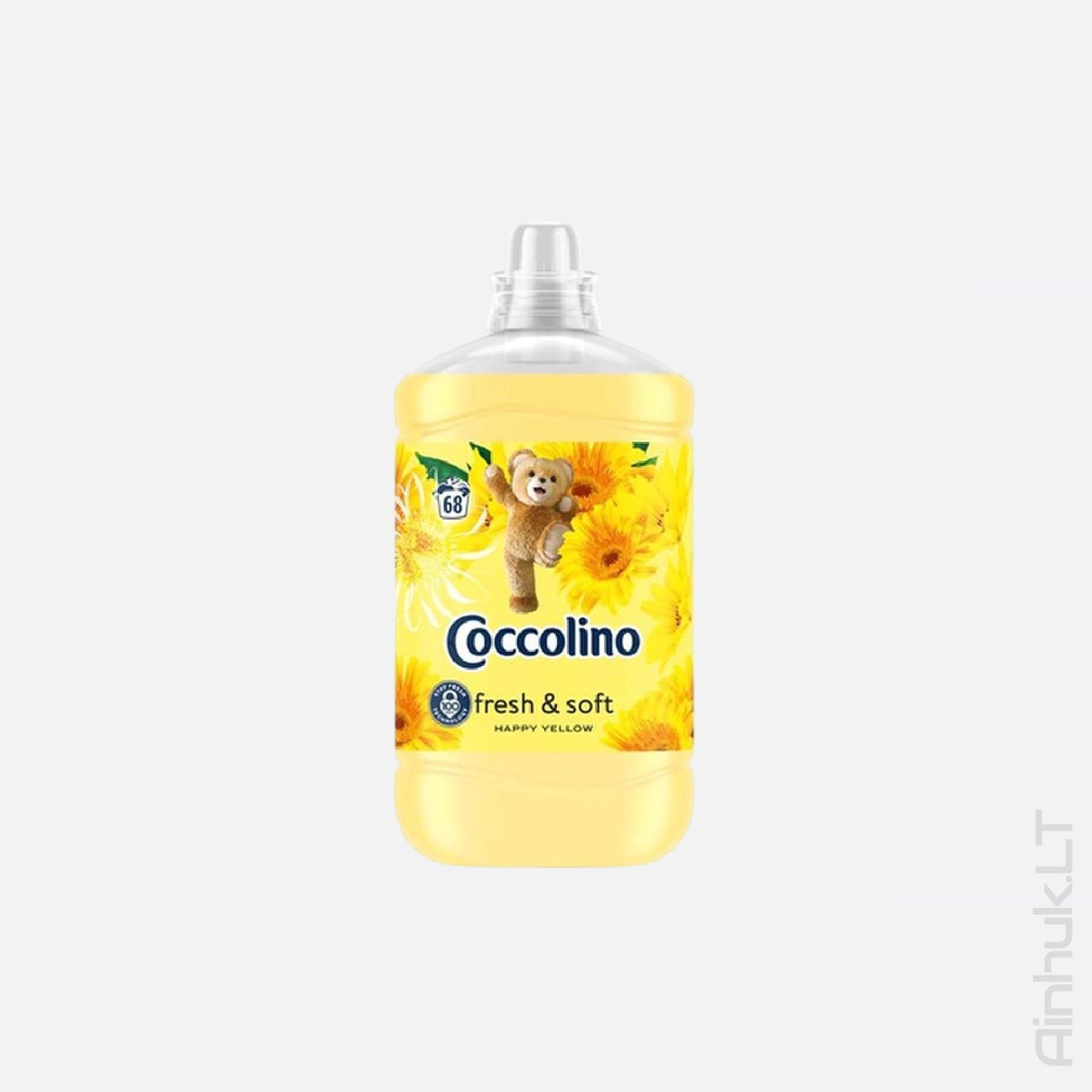 COCCOLINO Happy Yellow audinių minkštiklis, 1700ml