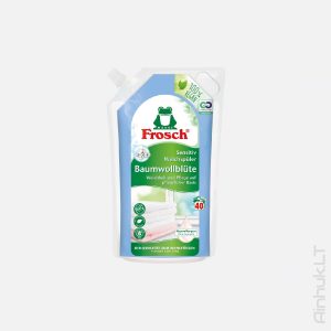 Skalbinių mikštiklis Frosch medvilnės žiedų kvapo, 1L