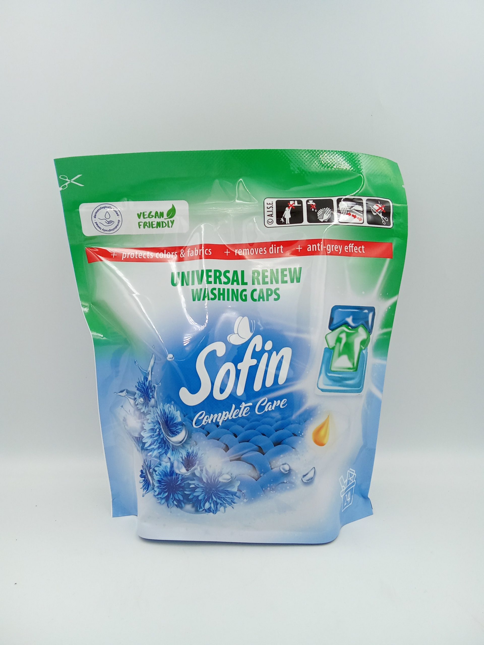 Skalbimo kapsulės Sofin Universal 24vnt. - Image 2