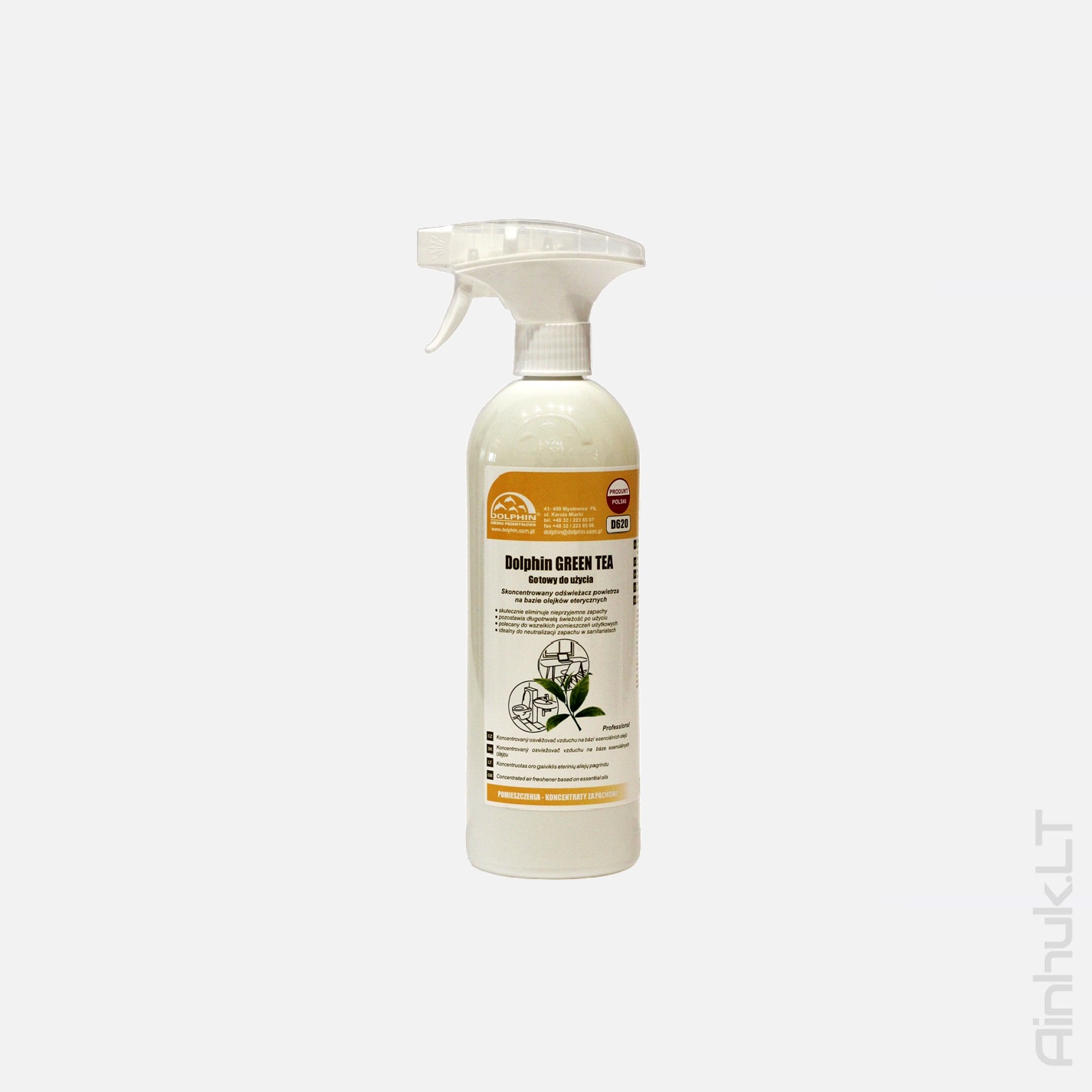 Concentrated air freshener Dolphin GREEN TEA 750ML- D620