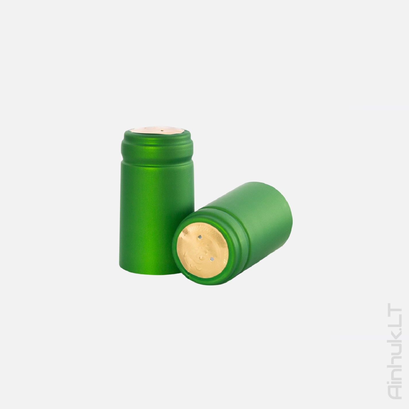 Kapturki termokurczliwe do wina zielone 31mm
