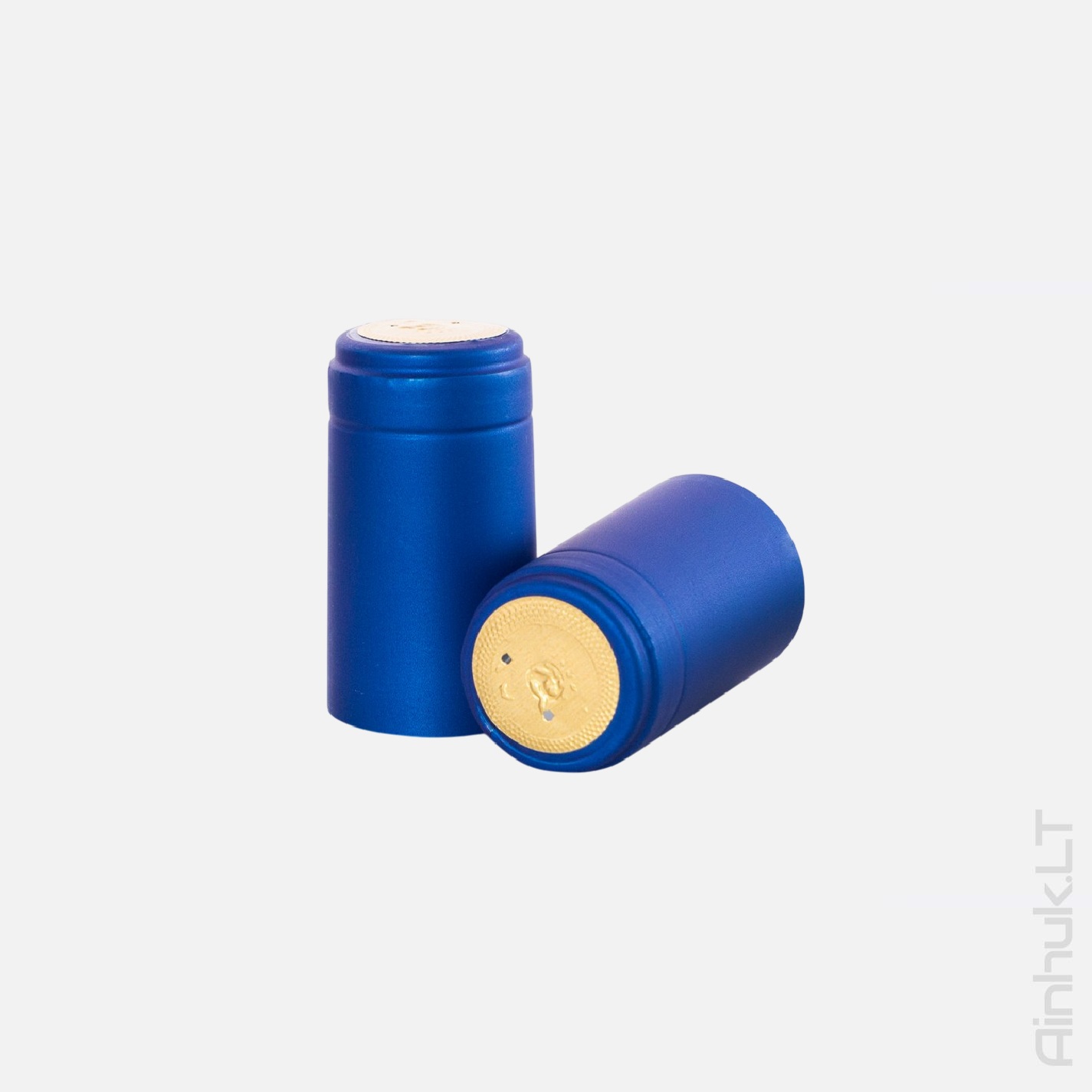 Niebieskie kapturki termokurczliwe do wina 31mm