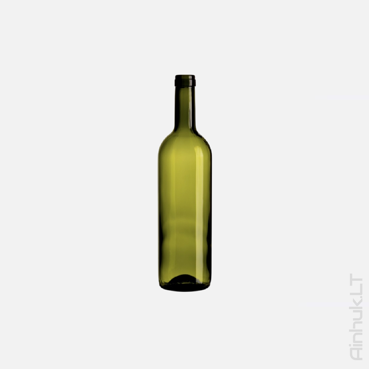 Butelka do wina 750 ml. Kolor oliwkowy, 8 szt.