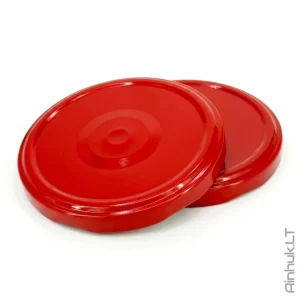 Užsukami dangteliai autoklavui raudoni, 82mm (iki 121°C)