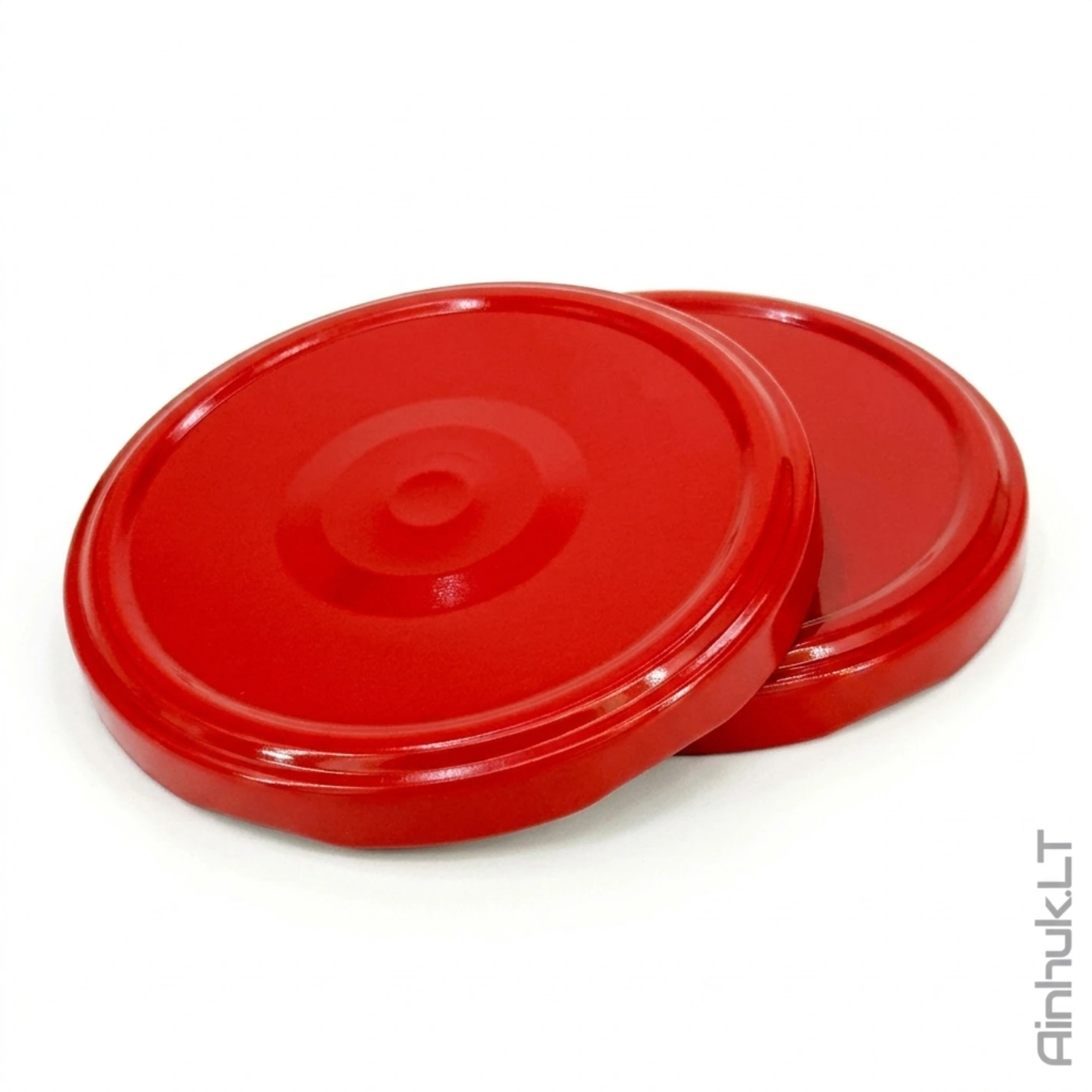 Užsukami dangteliai autoklavui raudoni, 82mm (iki 121°C)