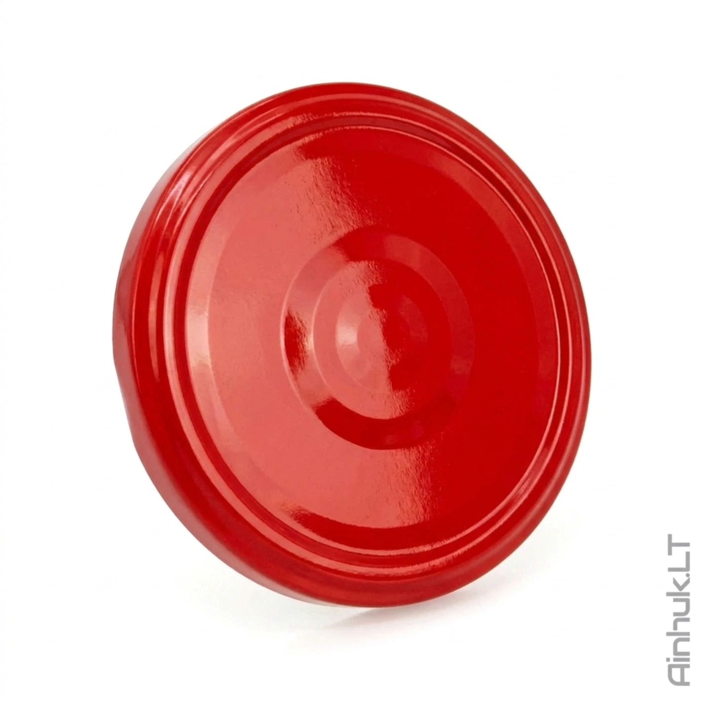 Užsukami dangteliai autoklavui raudoni, 82mm (iki 121°C) - Image 2