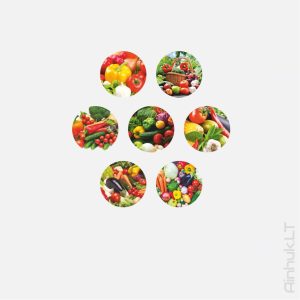 Screw-on lids in assorted designs 66mm - 3