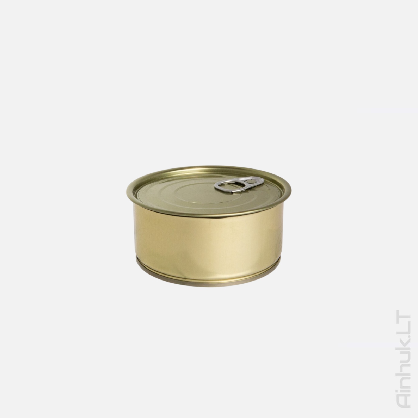 Konservų dėžutė su dangteliu 300 ml.