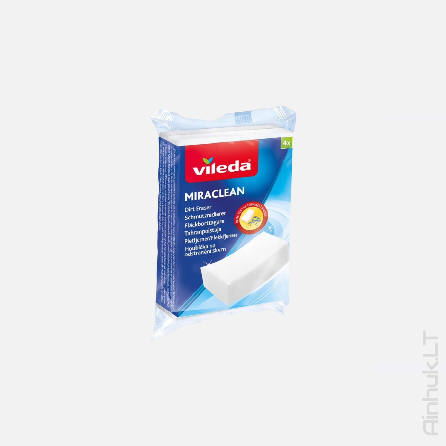 Vileda Melamino kempinės, 4vnt.