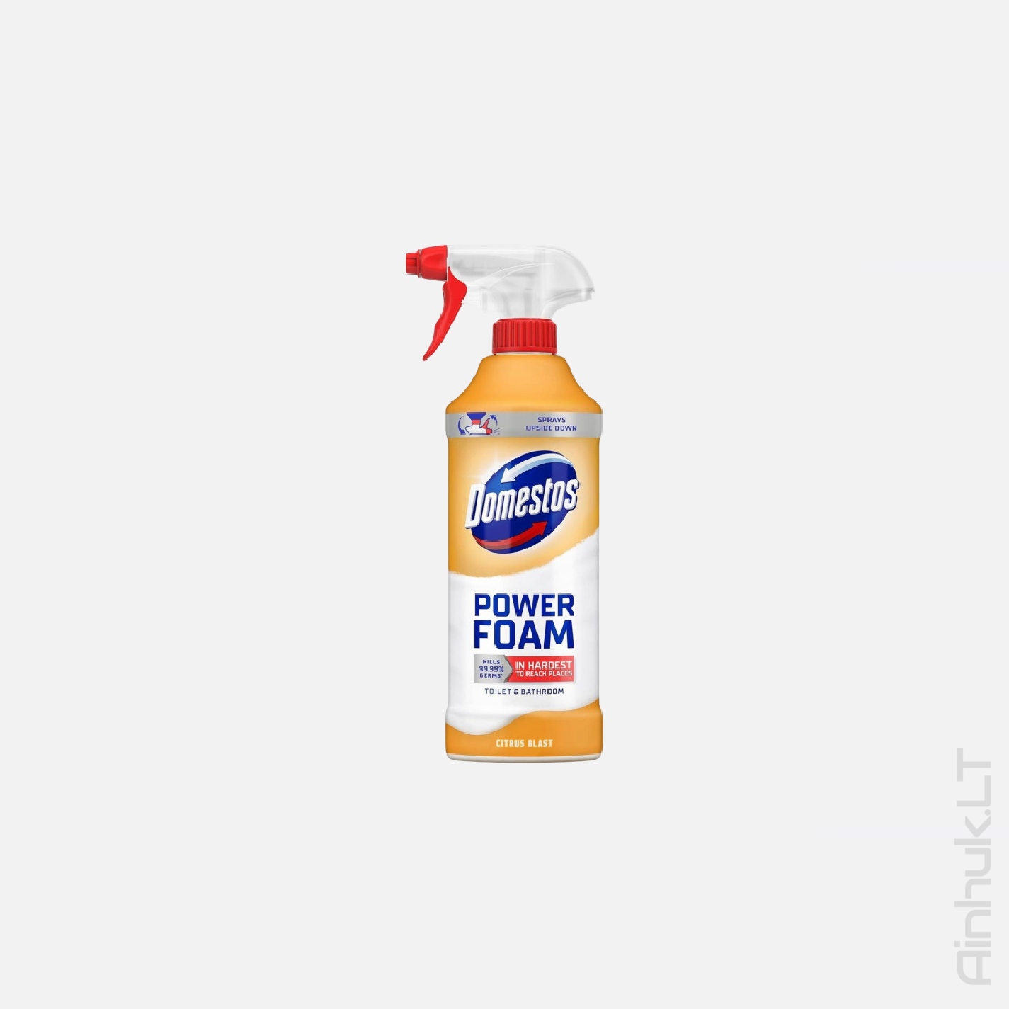 Valymo putos DOMESTOS POWER FOAM CITRUS, 435ml