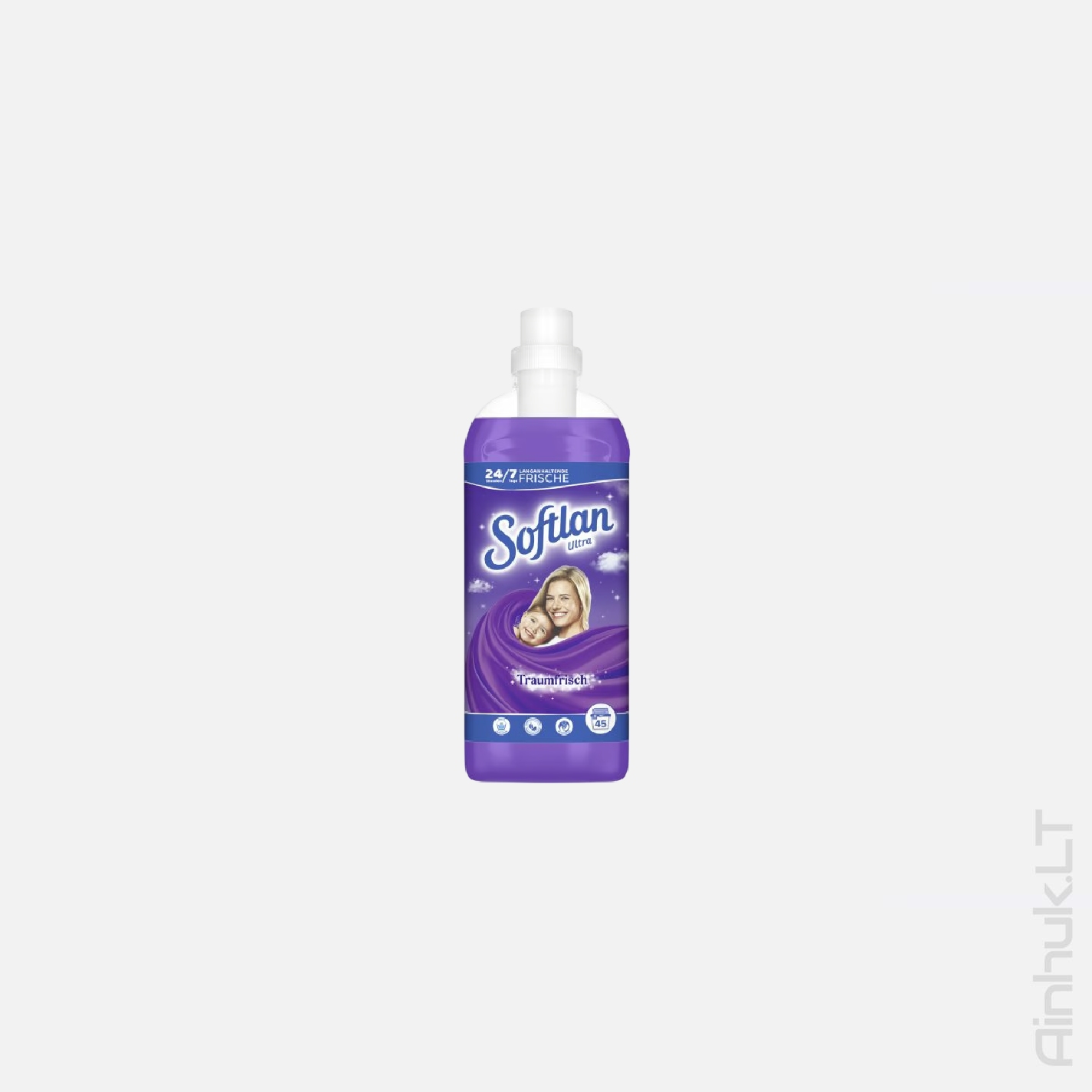 Skalbinių minkštiklis SOFTLAN violetinės spalvos 1L.